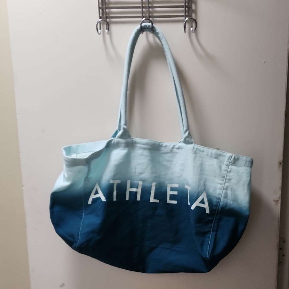 Athleta Gradient Blue Tote Bag
